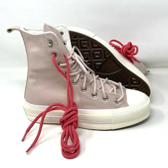 Converse Womens Sneakers Boots 570026C Chuck Taylor AS LIFT X High Silt Platform - Picture 5 of 11